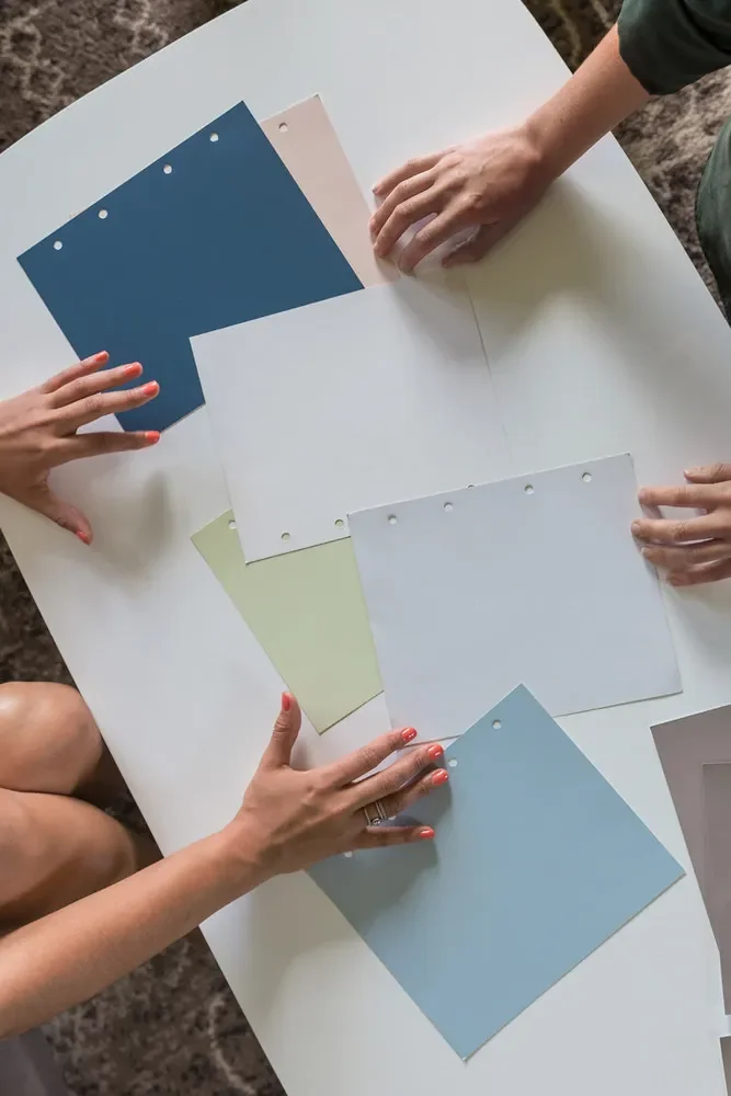 Transforming a Rental With Refined Paint Selections and a Statement Wallpaper Accent