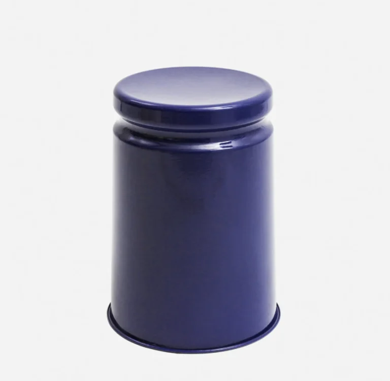 cobalt blue stool