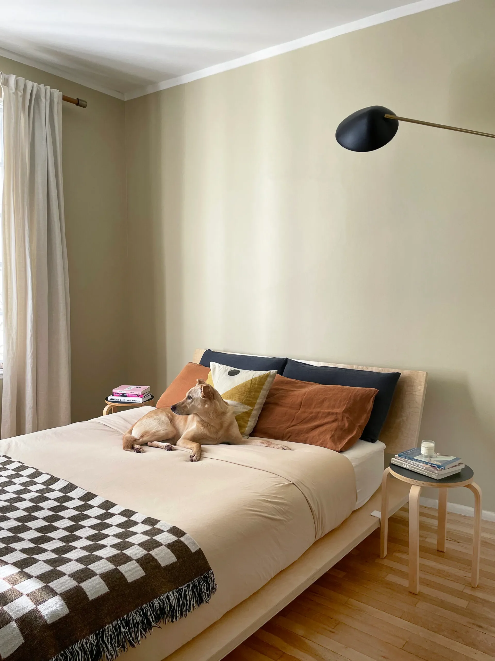 Bed Frame,Floyd; Blanket,Bien Mal.